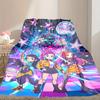 1pc Digital Print Nap Blanket, Kpop Demon Hunters Blanket for Home Use, All Season Warmth, Christmas and Valentine's Day Gift Blanket