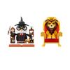 Idea Cartoon Movie Micro Diamond Block Construction Building Brick Magic Owl Lion Throne Nanobricks Model Educational Toys