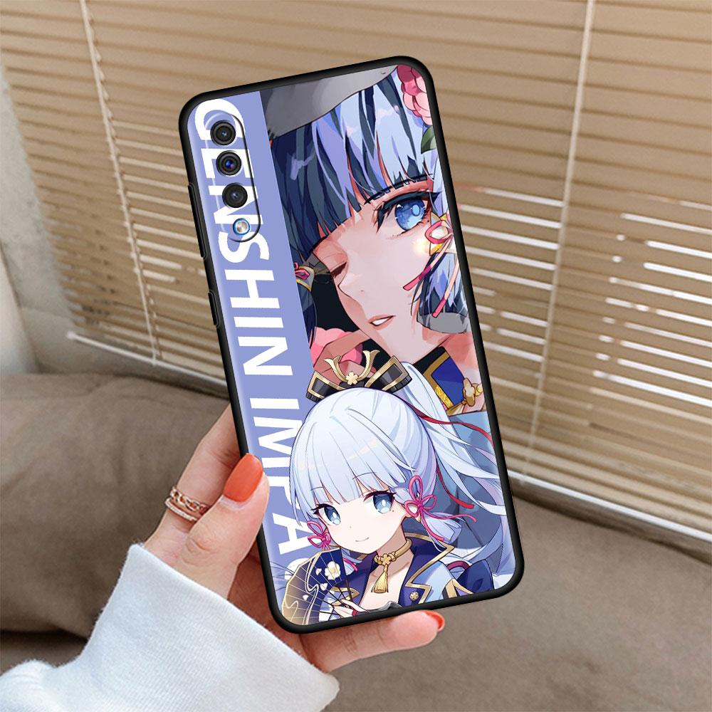 Genshin Impact Game Phone Case For Samsung Galaxy A50 A20e A20s A02s A03 A70 A52 A51 A30 A10 M52 M31 S7 Black Fundas Cover