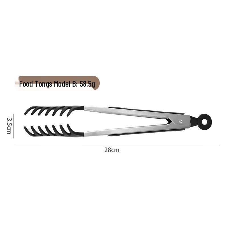 

Zhizhou Stainless Steel High-Temperature Food Clip Set
