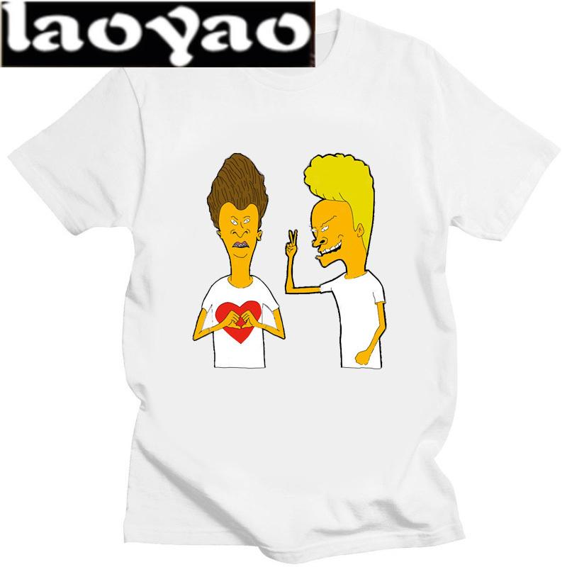 Beavis and Butthead BB Newest TShirt for Unisex Around The Christmas Tree Round Collar Basic Distinctive Birthday Gift Tops