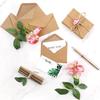 100pcs 7x10cm Bulk Kraft Paper Envelopes - Ideal for Wedding Invitations, Love Letters, Gift Cards & Office Mailing