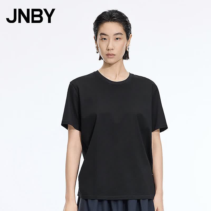 JNBY 2026 Summer Round Neck Loose Short Sleeve T-Shirt M