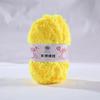 50g Single Strand Coral Fleece Coarse Yarn,Long Fleece Half Flannel,DIY Knitted Sweaters Scarves,Blankets,Soft Comfortable Yarn
