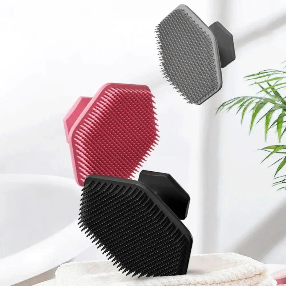 1Pc Alwafore Facial Cleaning Brush Scrubber Silicone Miniature Face Deep Clean Shave Massage Face Scrub Brush Face Cleaner Men
