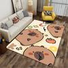 Cute Cartoon Animal Rug Suitable for use as an anti-slip game mat for living room and bedroom sofas