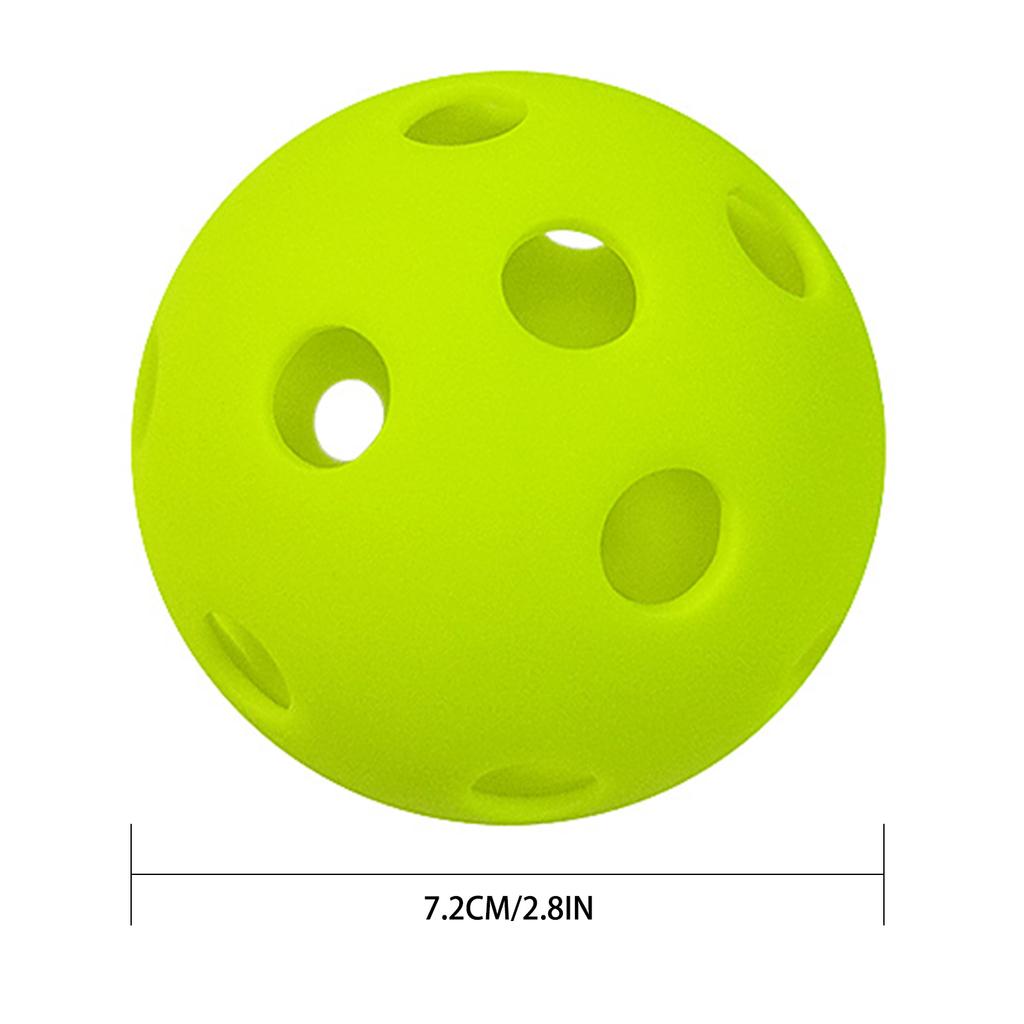6 Packs 26 Holes Indoor Pickleball Balls for Indoor Courts