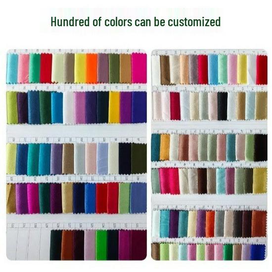 Solid Color Ice Silk Satin Zipper Pillowcase