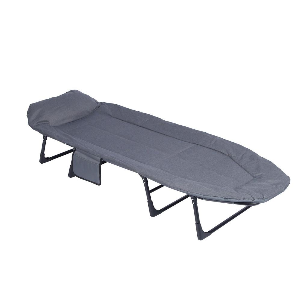 Portable Folding Single Bed for Office or Outdoor Use