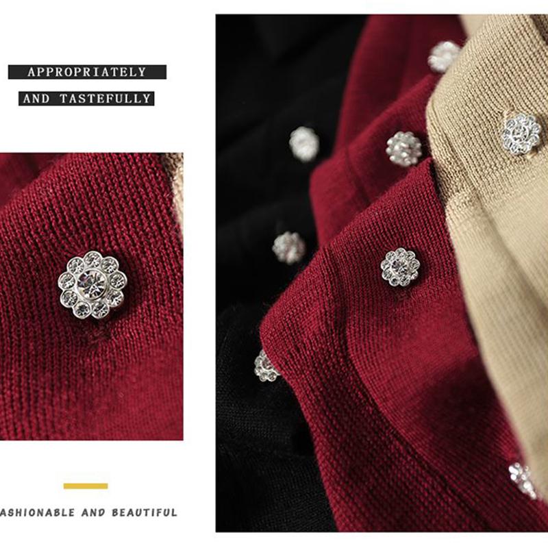 Autumn Winter Solid Color Bow Lace Up Sweater Ladies Loose Casual All-match Knitting Pullover Top Women Elegant Fashion Jumpers