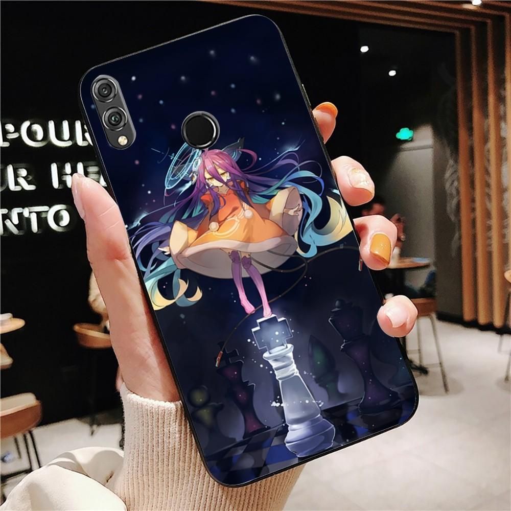 

NO GAME NO LIFE Phone Case For Huawei Honor 10 lite 9 20 7A 9X 30 50 60 70 pro plus Soft Silicone Cover Huawei Honor 60