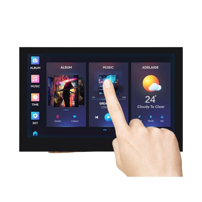 ESP32-S3 4.3inch Capacitive Touch Display 32bit LX7 Dualcore Processor Development Board, 800*480, 5-point Touch,