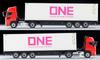 TOMYTEC Tomica Limited Vintage Neo Hino Profia 40ft Marine Container Trailer Sharyo Ocean Network Express Gray Container Finished Model 335252 1/64