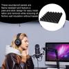 Acoustic Sound Panels Soundproof Foam Acoustic Panels for Walls Noise Cancelling Fire Resistant Soundproof Foam Insulation
