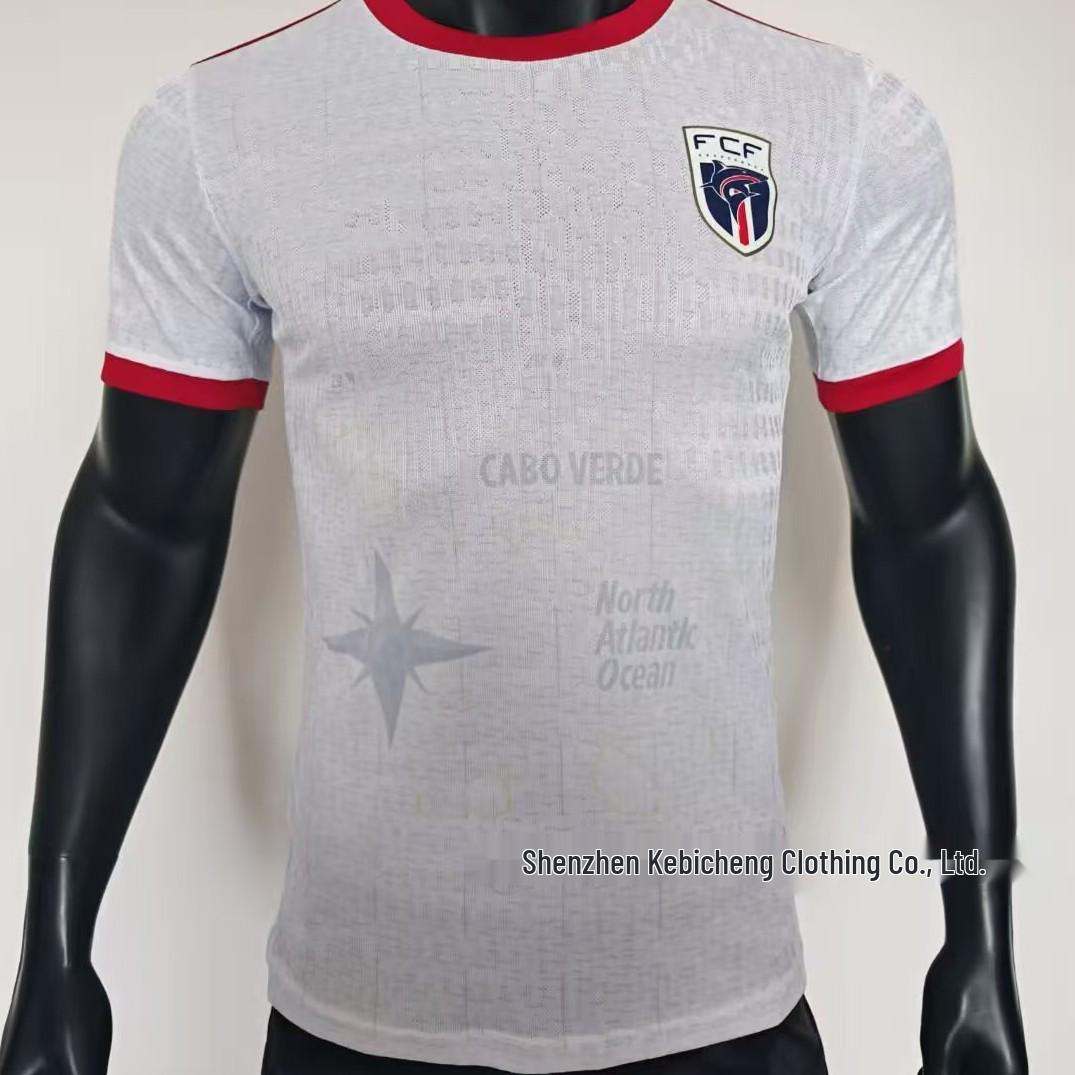 Домашняя/выездная футболка национальной сборной Кабо-Верде 2026: Короткий рукав, версия игрока L