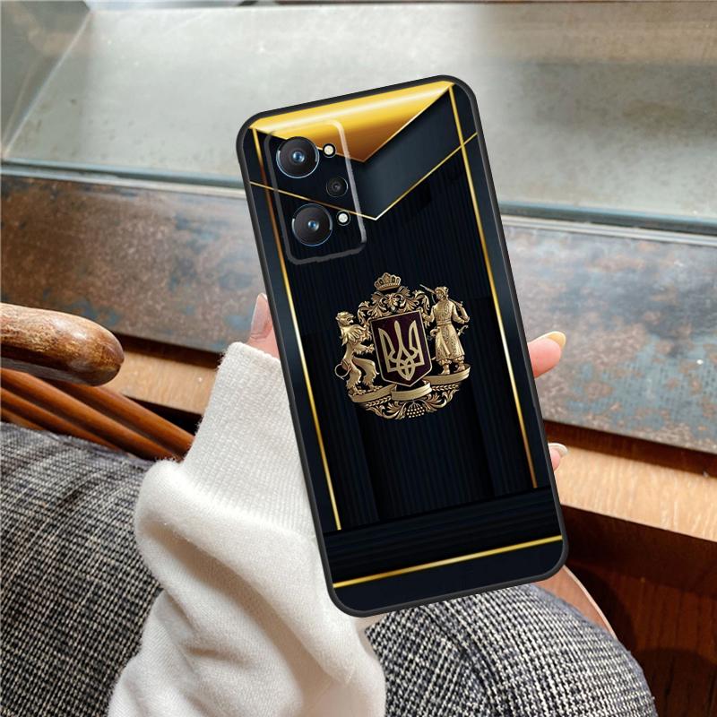 Ukraine Flag Case For Realme 12 Pro Plus 10 11 13 14 C63 C61 C55 C51 C53 C25 C65 C67 C71 C75 GT6 GT7 Pro
