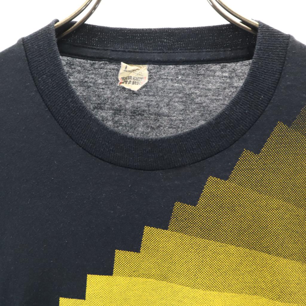 SCREEN STARS 90-tallet Laget i USA Gammel Kortarmet T-skjorte L svart Herre Brukt