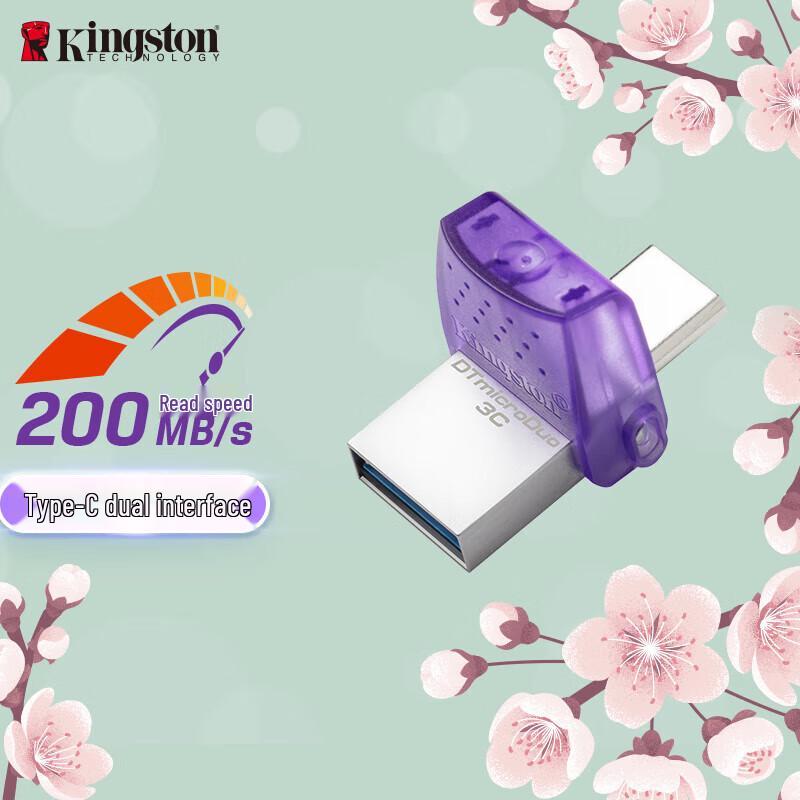Kingston DataTraveler Duo USB-C Flash Drive