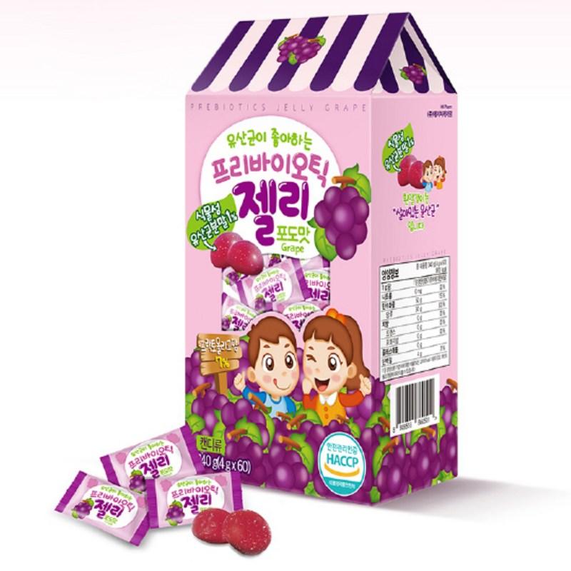 Prebiotic Jelly Grape Flavor, 240g, 1 Piece