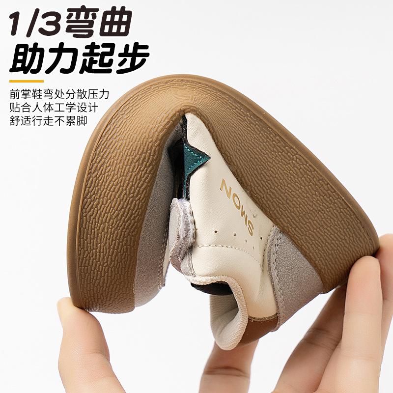 Girls' Shoes Children's Casual Board Shoes 2025 Spring and Autumn Models New Middle-aged and Older Children's Parent-child Low-top Sports Shoes Autum