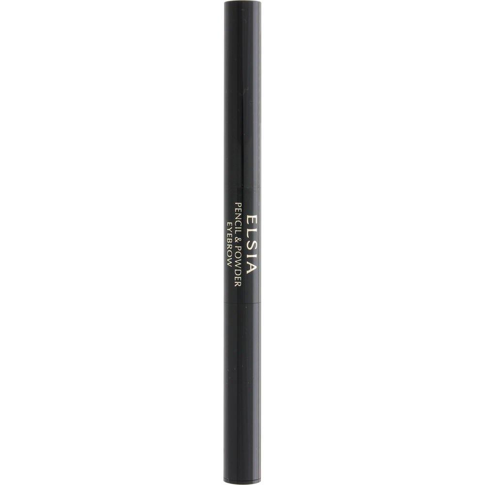 ELSIA Platinum Retractable & Powder Eyebrow Pencil, Light Brown BR301, 0.5g