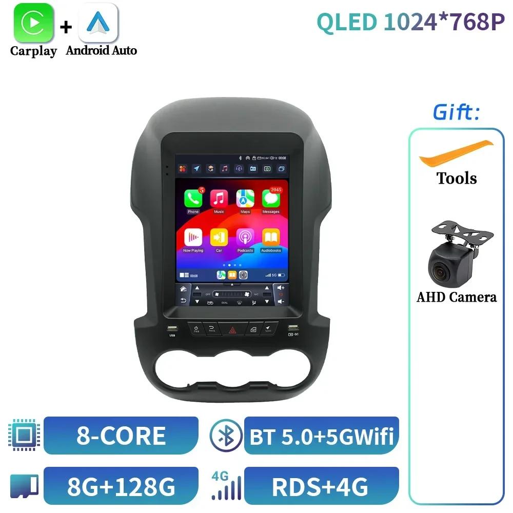 9.7inch Android 14 For Ford Ranger 2012-2015 Car Radio Wireless Bluetooth Carplay Player Navigation 4G GPS Touch Screen Stereo