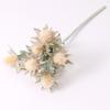 Simulation flower 6 heads celery simulation green plant home wedding soft decoration green plant flocking decoration