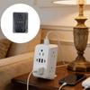 Multiple USB Ports Wall Mounted Power Socket USB Charger Socket for US Travel Use
