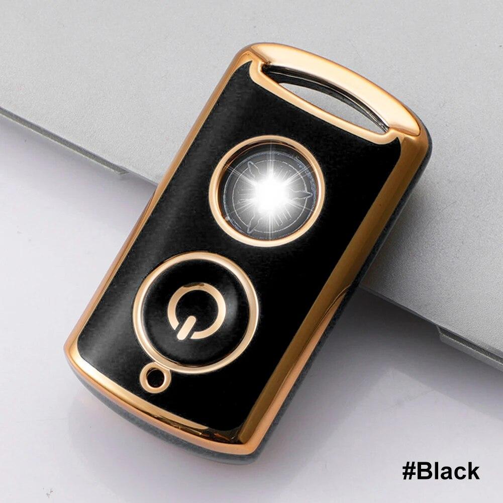 TPU Autoschlüsselgehäuse für Yamaha Nmax /2022 NVX NVX155 XMAX XMAX300 QBIX AEROX JAUNS 2018 Autozubehör