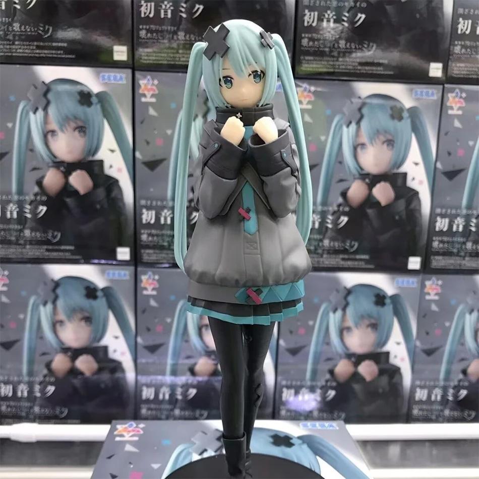 21cm Hot Luminasta World Plan Closed Window Hatsune Miku Hand Held Birthday Halloween Fashion Doll Gift Kid Friendly Entertaining Fun Play Safe
