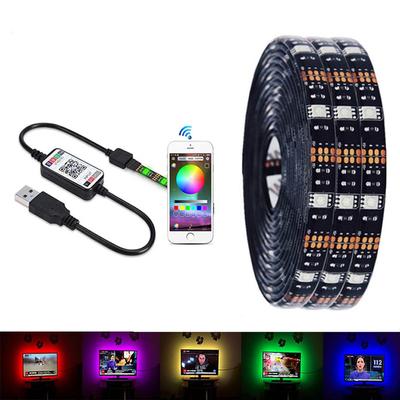 5m RGB LED Streifen 5V USB Bunte 30LEDS/M SMD 5050 Flexible Bluetooth Lichter Für TV Hintergrundbeleuchtung Room Decor