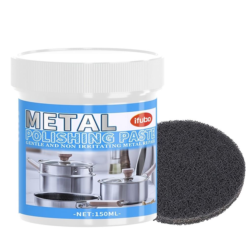 High-Performance Multi-Purpose Metal Polish - Versatile Restoration Cream for Kitchenware, Suitable for Cars, Motorcycles, RVs,