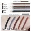 Authentic Hense Pull-String Waterproof Eyebrow & Eyeliner Pencil - Long-lasting, Non-Smudge Formula for Beginners