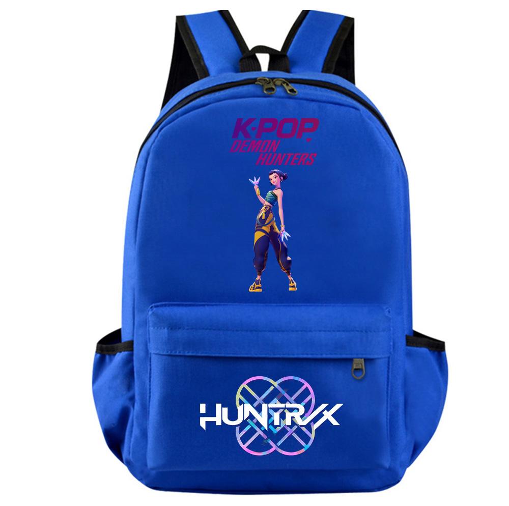 New Cartoon Kpop Demon Hunters Printed Backpack for Teenager Student Girl Boy Bookbag Schoolbag Women Large Capacity Travel Bag Kid Gift Rucksak