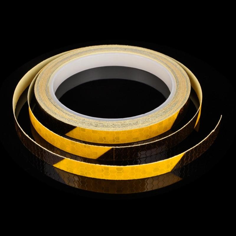 Bike Stickers Reflective Tape Bicycles Wheels Reflect Sticker MTB Bike Reflective Sticker Strip Tape for Cycling Warning