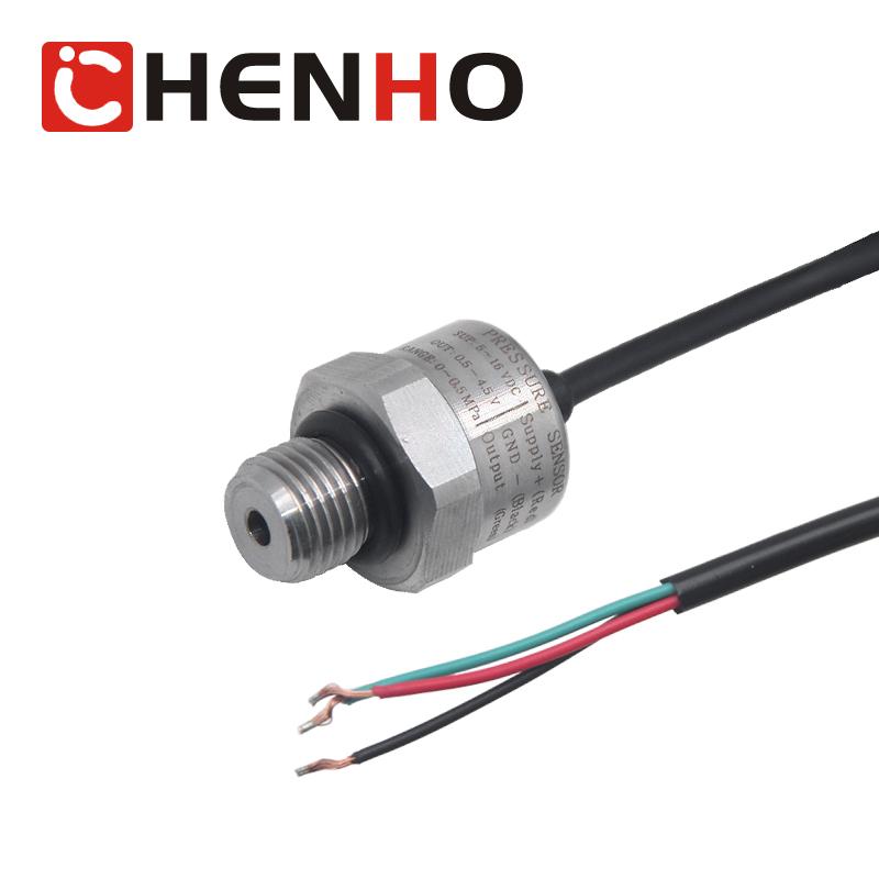 Pressure Sensor Transmitter For Water Oil Fuel Gas Air G1/4 5V Ceramic Sensor Stainless Steel Transducer