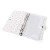 Flower Binder Cover Water Proof PVC Page Protectors Sheet Protectors with Metal Rings