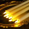 1/24pcs LED Flameless Taper Candles Lights 3D Wick Battery Christmas Simulation Long Candles Window Electric Candles Lamps