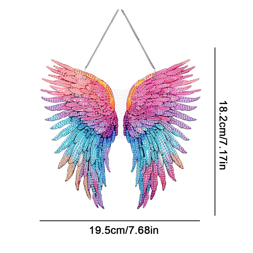 Acrylic Special Shape Easter Egg 5D DIY Diamond Painting Dots Pendant Rhinestone Diamond Art Pendants for Garden Window Decor