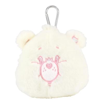 T's Factory Care Bears Plush Zipper Pouch with Carabiner, Sparkle Har CB-5544239SH