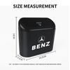 DFN1   For AMG Car For Mercedes Benz AMG Car Trash Bin Hanging Vehicle Garbage Dust Case Storage Box For Mercedes Benz C180 C200 C260 C