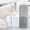 10 Piezas Sistema de Filtración Triple Mascota para Filtro de Fuente para Gato Forma Rectangular