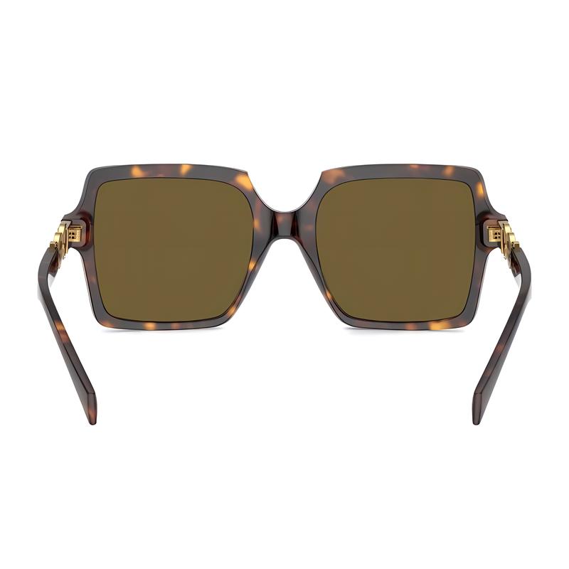 Versace Full-frame Design Acetate Acetate Irregular Sunglasses Women's Tortoiseshell 10905756 VE444110873-Tortoiseshell 55