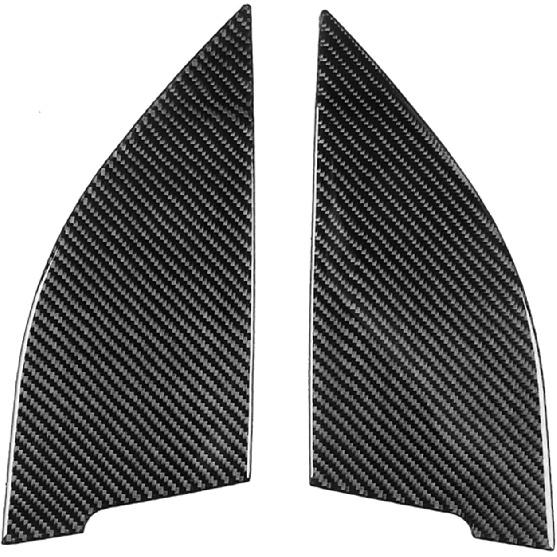 Real Soft Carbon Fiber Car Gear Shift Control Panel 2/4WD Switch Button Dashboard Trim Sticker Compatible with Dodge Ram 1500/2500/3500