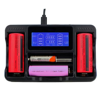 Versatile Battery Charger Compatible for 25500 22650 22650 18650 18490 18500 18350 104440 Various Rechargeable Batteries
