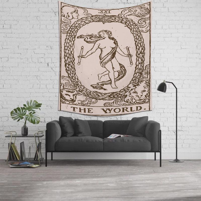 Anime Cartoon Tapestry Wall Hanging for Home Decor Bedroom Dormitory Art Background Cloth Decorative Poster