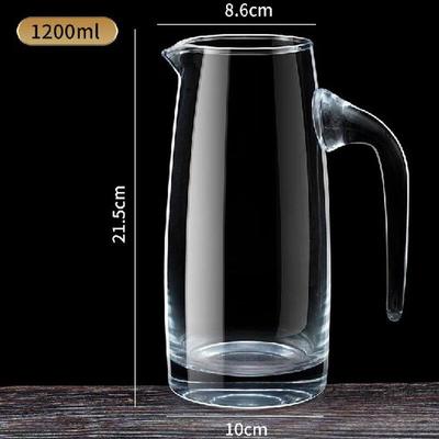 LISM Graduated Glass Wine Decanter