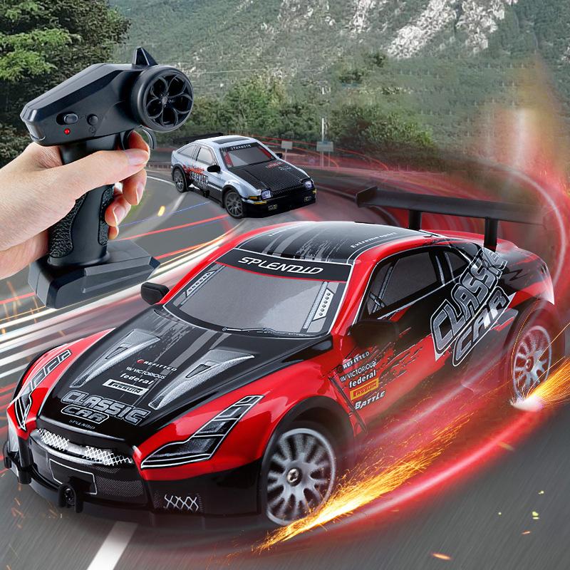AE86 RC Drift Car 1:20 Remote Control High Speed Race Drifting Car 2.4G 4WD Racing Hobby Toy Car with Headlight for Kid Adult