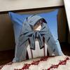 IIDINVADED Anime Cushion Cover Reversible Soft Durable Pillow Cover Home  Car MultiScene Use for Daily Comfort