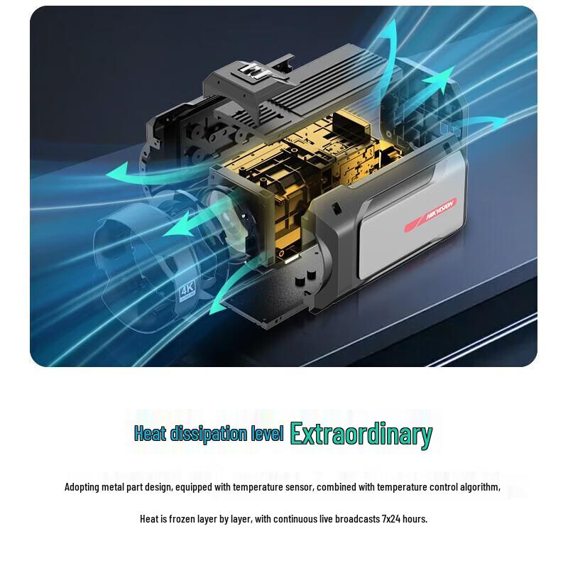 Hikvision Master 4K Live Stream Camera